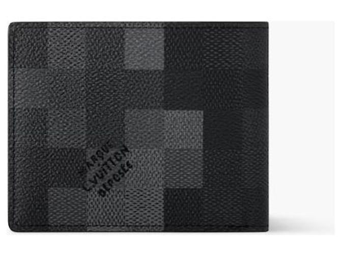Louis Vuitton Slender Wallet Black - view 6