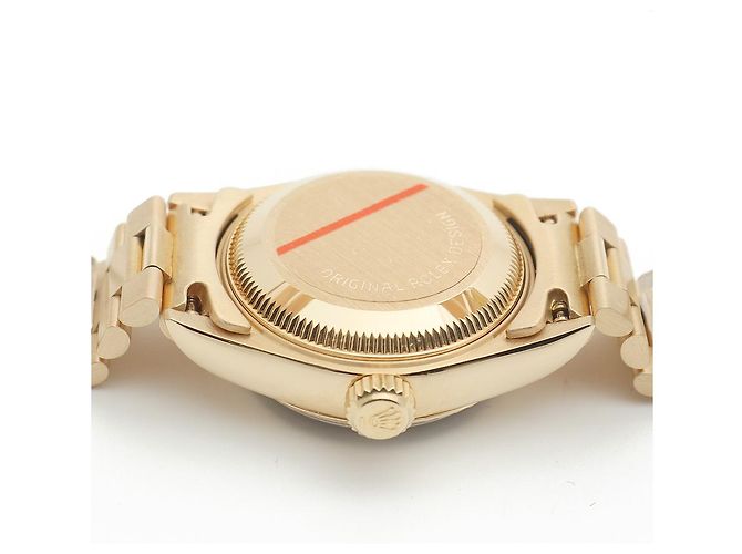 Rolex Reloj Datejust para mujer de oro con diamantes originales en oro blanco con engaste de garras Dorado - vista 12