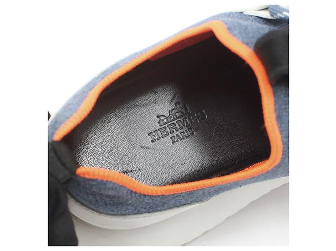 Hermès Sneakers Duel Dual Blu - vista 12
