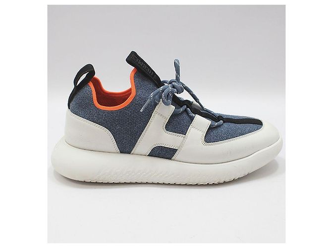 Hermès Sneakers Duel Dual Blu - vista 3