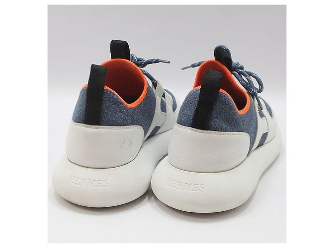 Hermès Sneakers Duel Dual Blu - vista 4