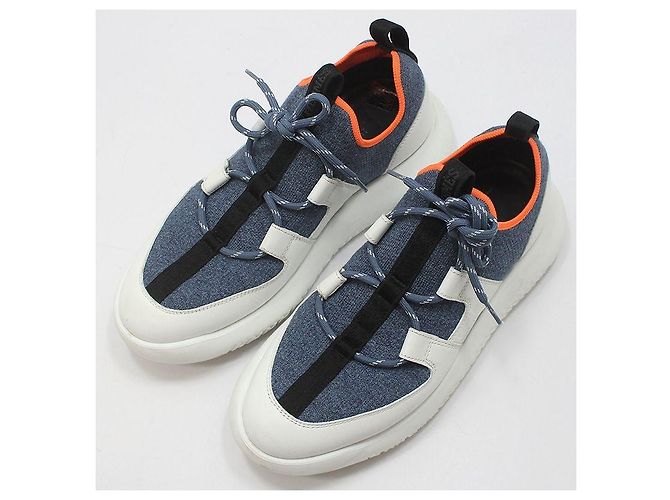 Hermès Sneakers Duel Dual Blu - vista 6