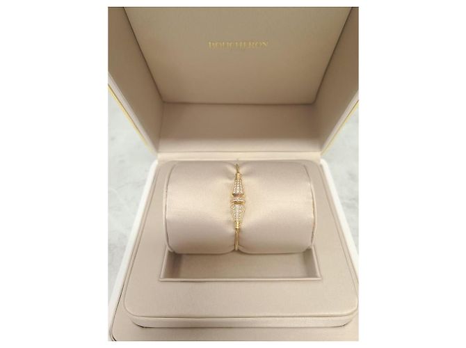 Bracciale Jack de Boucheron in oro con diamanti interi, wrap unico D'oro - vista 2