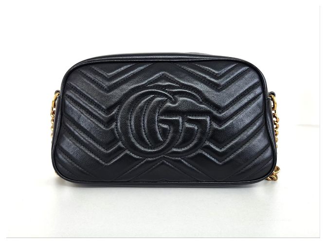 Gucci Borsa a tracolla piccola GG Marmont Matelassé Multicolore - vista 3