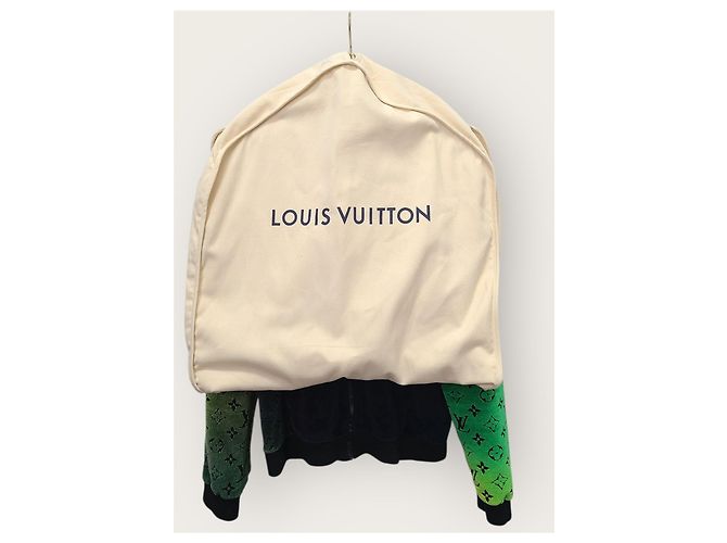 Louis Vuitton Monogram Multicolor Gradient Velours-Zip-Up-Hoodie Mehrfarben - Ansicht 6