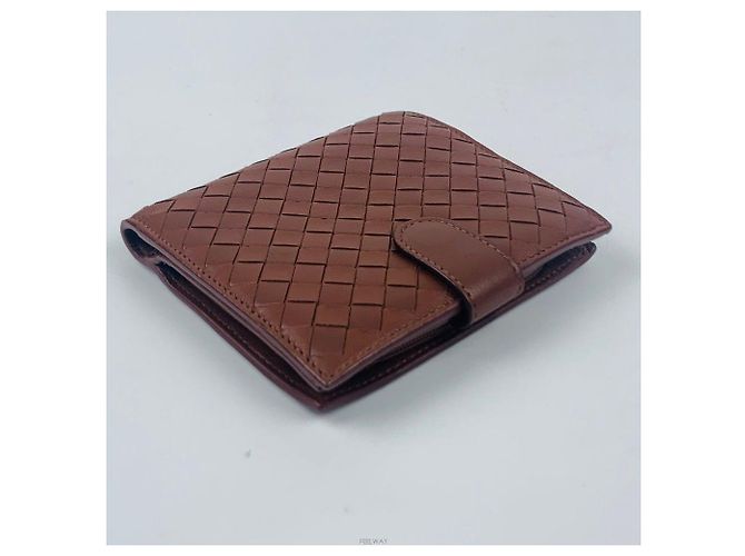 Intrecciato Medium Wallet Bottega Veneta Braun - Ansicht 3