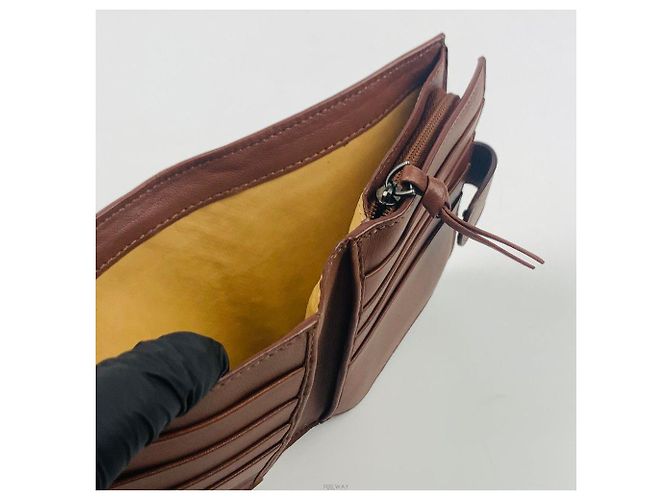 Intrecciato Medium Wallet Bottega Veneta Braun - Ansicht 6