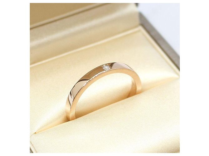 Bulgari Anello Merry Me in Oro Rosa e Diamanti - vista 3