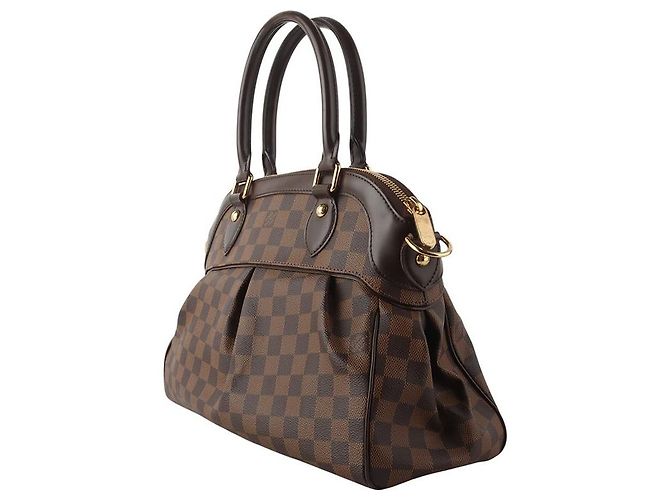 Louis Vuitton Borsa a Spalla Damier Ebene Trevi PM Multicolore - vista 2
