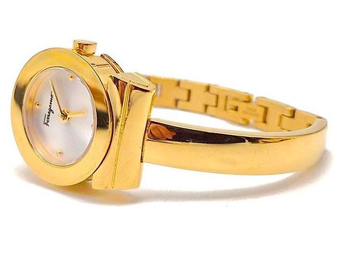 Salvatore Ferragamo Gancini Gold Uhr Golden - Ansicht 2
