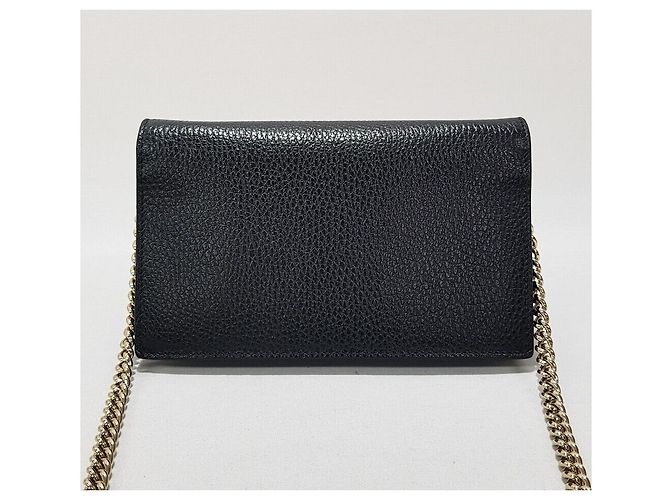 Gucci Mini bolsa crossbody WOC com correntes entrelaçadas - vista 4