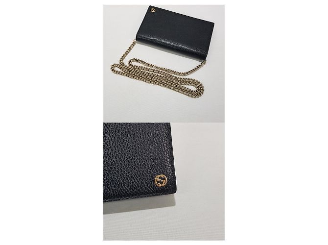 Gucci Mini bolsa crossbody WOC com correntes entrelaçadas - vista 5