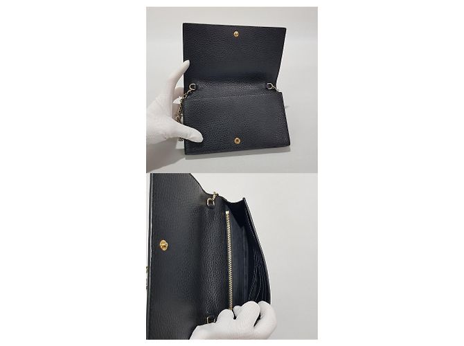 Gucci Mini bolsa crossbody WOC com correntes entrelaçadas - vista 8