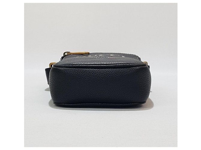 Gucci Mini borsa a tracolla Web Logo Print Nero - vista 6