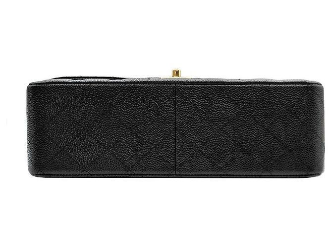 Chanel Caviar Classic Jumbo Nero - vista 6