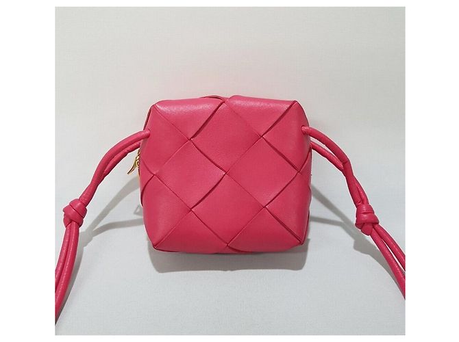 Cassette Bottega Veneta Mini borsa a tracolla cassetta Argento - vista 2