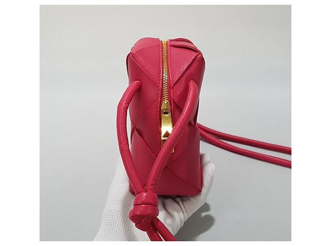Cassette Bottega Veneta Mini borsa a tracolla cassetta Argento - vista 3
