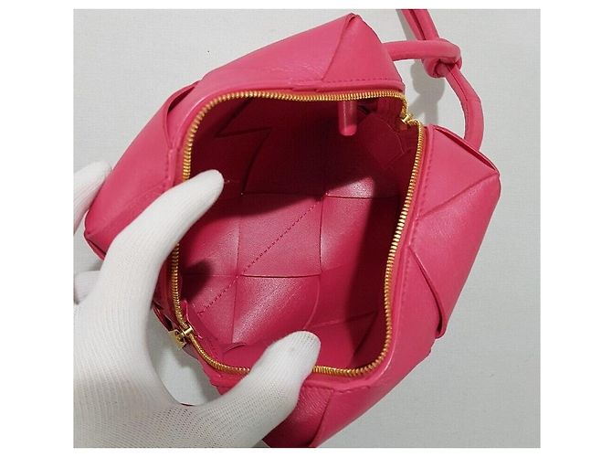 Cassette Bottega Veneta Mini borsa a tracolla cassetta Argento - vista 9