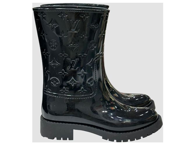 Louis Vuitton Botas de lluvia Monogram Drops Negro - vista 5