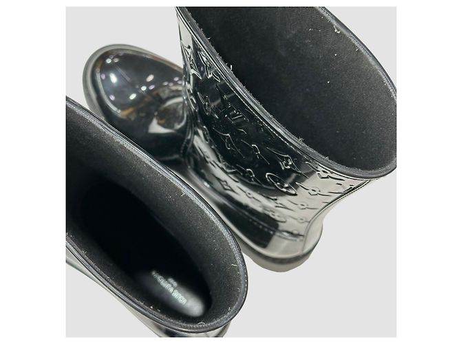 Louis Vuitton Botas de lluvia Monogram Drops Negro - vista 6