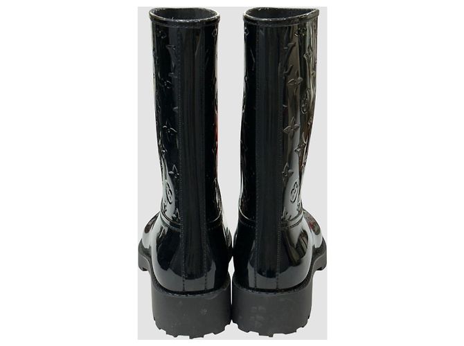 Louis Vuitton Botas de lluvia Monogram Drops Negro - vista 8