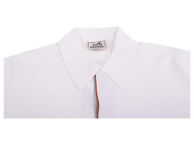 Hermès Poloshirt für Herren mit Bartack-Details Mehrfarben - Ansicht 10
