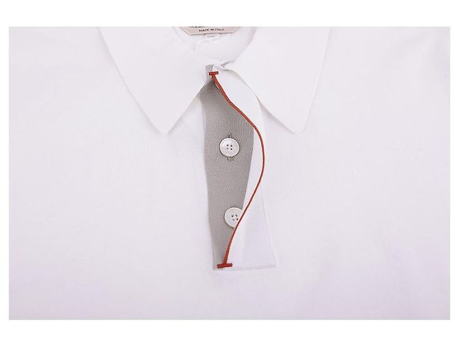 Hermès Poloshirt für Herren mit Bartack-Details Mehrfarben - Ansicht 11
