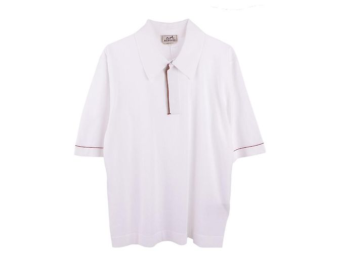 Hermès Poloshirt für Herren mit Bartack-Details Mehrfarben - Ansicht 3