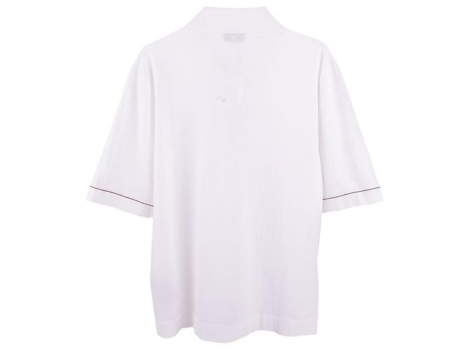 Hermès Poloshirt für Herren mit Bartack-Details Mehrfarben - Ansicht 4