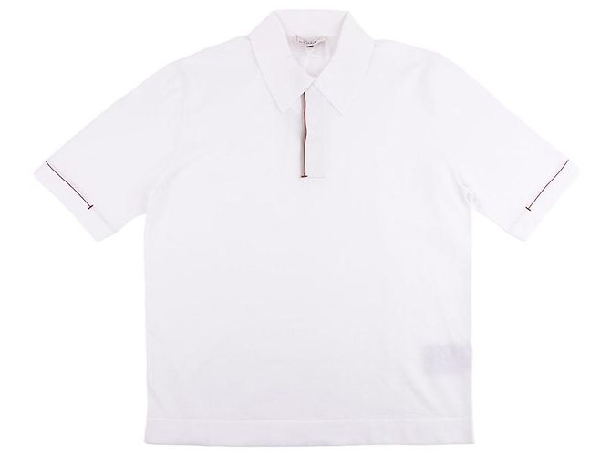 Hermès Poloshirt für Herren mit Bartack-Details Mehrfarben - Ansicht 9