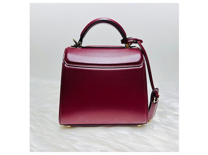 Salvatore Ferragamo Calfskin Gancini Boxy Small Top Handle Tote Bag Mehrfarben - Ansicht 3