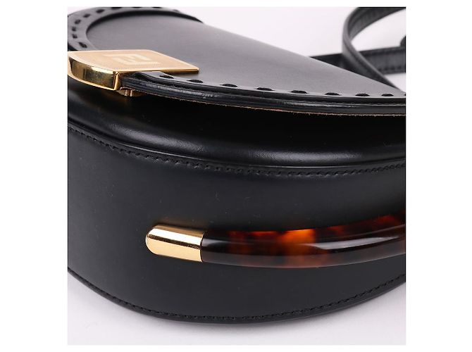 Fendi Mini borsa a tracolla Moonlight placcata oro FF Nero - Ansicht 10