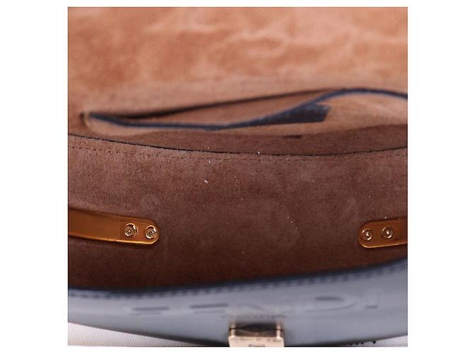 Fendi Mini borsa a tracolla Moonlight placcata oro FF Nero - Ansicht 11