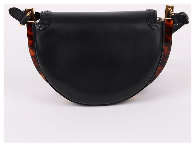 Fendi Mini borsa a tracolla Moonlight placcata oro FF Nero - Ansicht 5