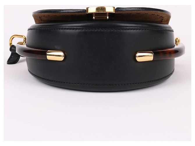 Fendi Mini borsa a tracolla Moonlight placcata oro FF Nero - Ansicht 8