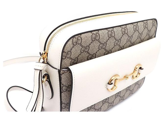 Horsebit 1955 Gucci Piccola borsa con patta e borsa a tracolla in pelle Horsebit - vista 4