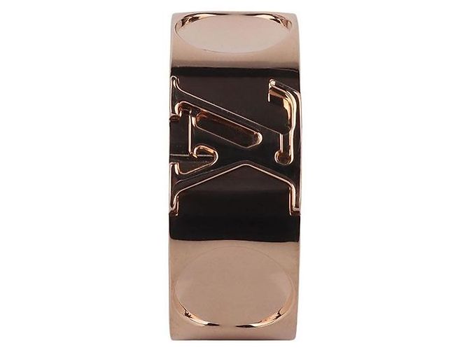 Louis Vuitton Anello Amprente Large in Oro Rosa Misura (Certificato) - vista 2