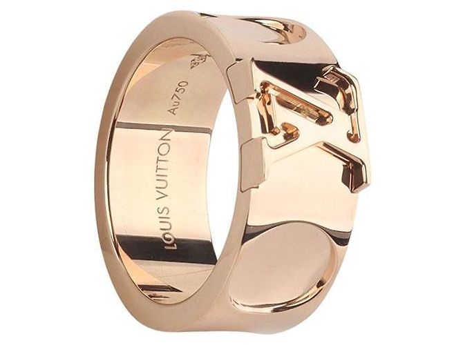 Louis Vuitton Anello Amprente Large in Oro Rosa Misura (Certificato) - vista 3