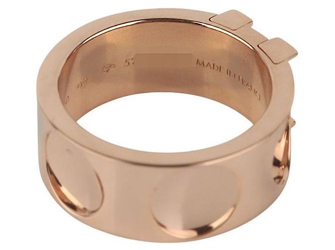 Louis Vuitton Anello Amprente Large in Oro Rosa Misura (Certificato) - vista 5