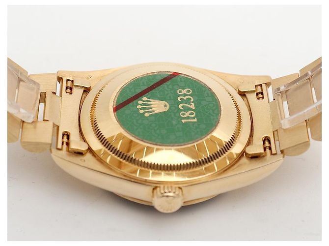 Rolex Orologio Day-Date da uomo in oro Original Ten-Point Diamond D'oro - vista 9