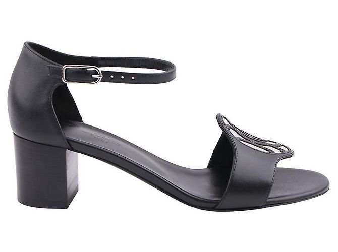 Hermès Sandali Marquise da donna Nero - vista 10