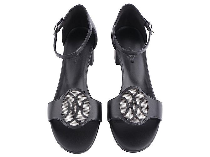 Hermès Sandali Marquise da donna Nero - vista 6