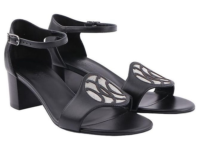 Hermès Sandali Marquise da donna Nero - vista 8