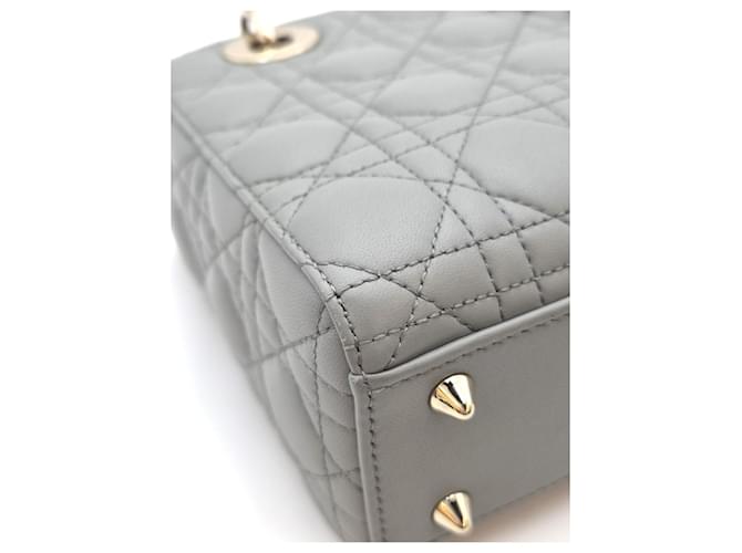 Lady Dior Small Gray Condition Marrone - vista 10