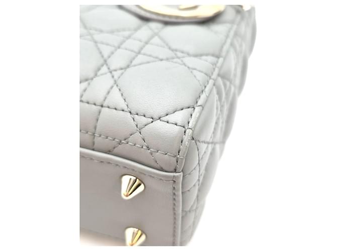 Lady Dior Small Gray Condition Marrone - vista 11