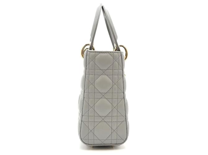 Lady Dior Small Gray Condition Marrone - vista 7