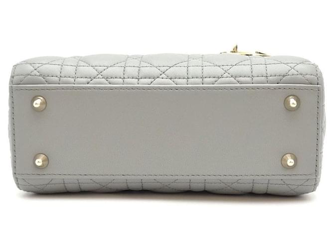 Lady Dior Small Gray Condition Marrone - vista 9