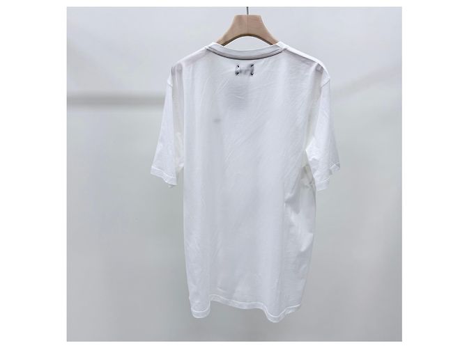 Kiton T-Shirt aus Baumwolle mit Rundhalsausschnitt und gesticktem Logo Weiß - Ansicht 6
