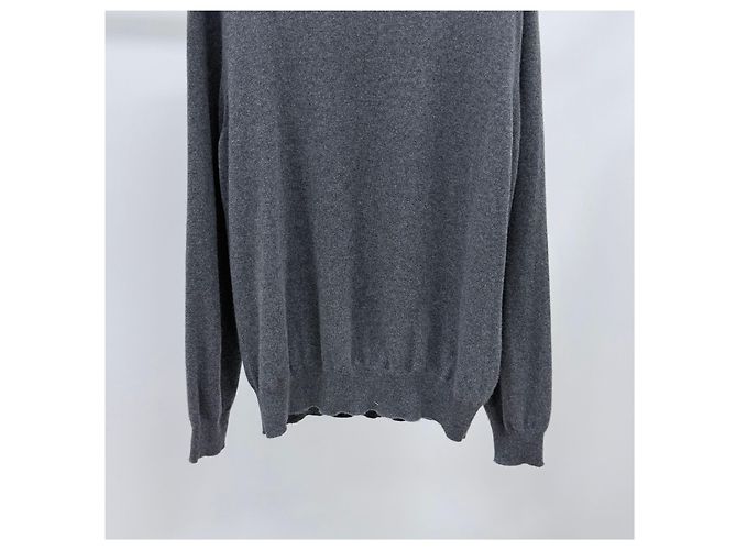 Loro Piana Grauer Kaschmirstrick Braun - Ansicht 3