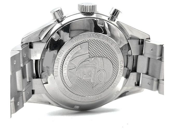 Tag Heuer Carrera Chrono Stahl-Uhr Mehrfarben - Ansicht 5